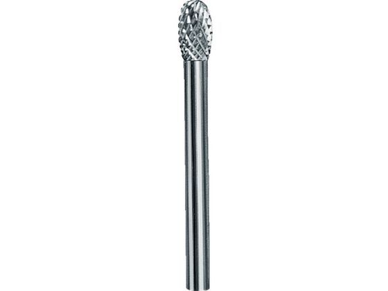 MRA 超硬バー Dシリーズ 形状:タマゴ(クロスカット) 刃長7.1mm CB6D006 MRA 超硬バー Dシリーズ 形状:タマゴ(クロスカット) 刃長7.1mm CB6D006