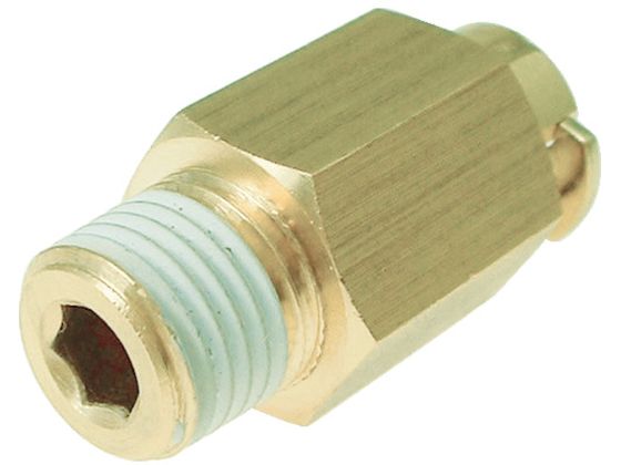 チヨダ タッチコネクターニップルコネクターHタイプ(金属) 接続口径R3/8 CKN-10-03H チヨダ タッチコネクターニップルコネクターHタイプ(金属) 接続口径R3/8 CKN-10-03H