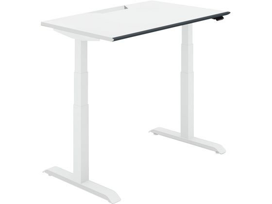 ●品番：ＤＳＥ−ＬＳＡ１２０７Ｂ−ＳＷＰＷ２●外寸法：幅１１５０×奥行６７５×高さ６３０〜１２９０ｍｍ●下肢空間寸法：幅９８８ｍｍ●天板厚さ：２５ｍｍ●材質：天板／（表面材）メラミン化粧板（エッジ）Ａ