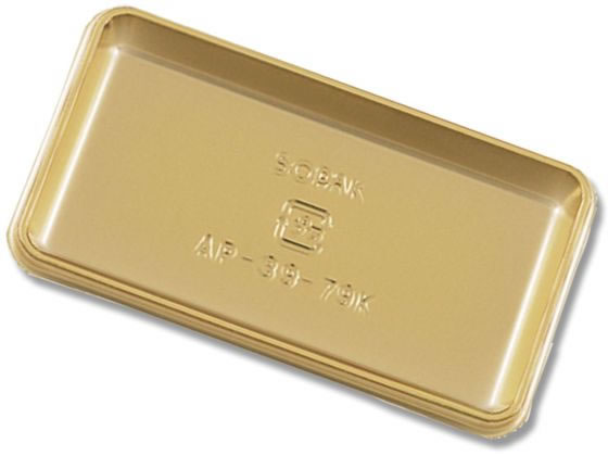 シモジマ 金トレー AP-39-79K 100枚 4739305