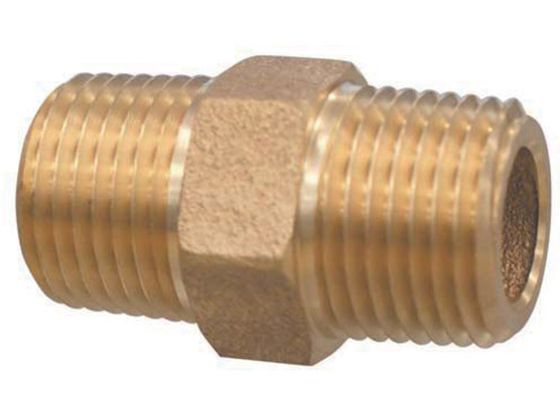 TBC 砲金六角ニップル 20X13 H-6N TBC 砲金六角ニップル 20X13 H-6N