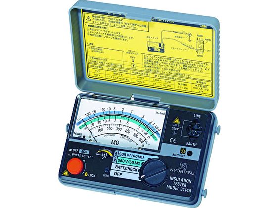 KYORITSU 3145A 2レンジ小型絶縁抵抗計 MODEL3145A