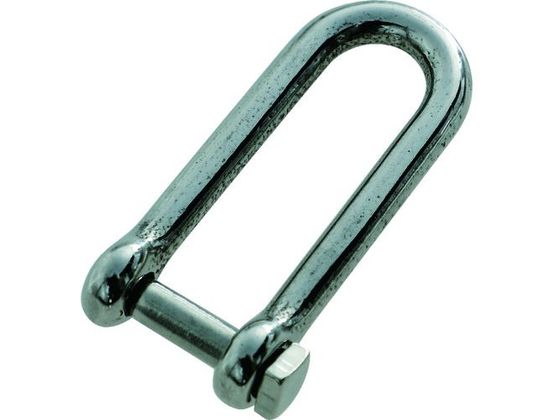 TRUSCO ロング角頭シャックル ステンレス製 D寸法5mm (1個=1袋)