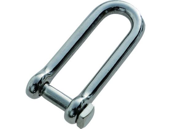 TRUSCO ロング角頭シャックル ステンレス製 D寸法6mm (1個=1袋)