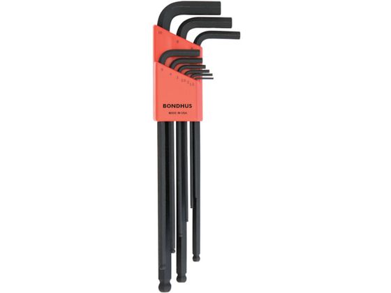 ボンダス ボールポイント・L-レンチセット エクストラロング 9本組(1.5-10mm) BLX9MXL ボンダス ボールポイント・L-レンチセット エクストラロング 9本組(1.5-10mm) BLX9MXL