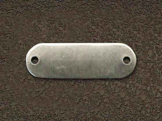 エスコ 19x79mm タグブランク ステンレス 長丸/10枚 EA591HE-23 エスコ 19x79mm タグブランク ステンレス 長丸/10枚 EA591HE-23