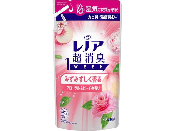 P & G レノア超消臭1week フローラル&ピーチ 詰替 340mL P & G レノア超消臭1week フローラル&ピーチ 詰替 340mL