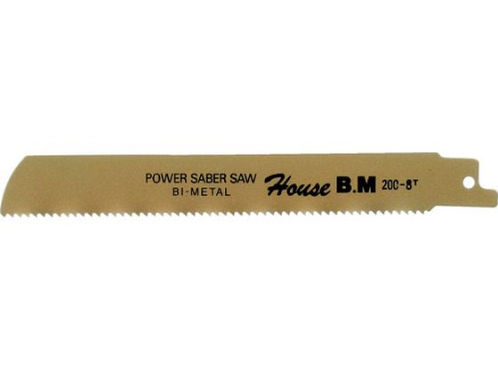 ハウスB. M バイメタルセーバーソーブレード 5枚入り 厚鋸 200×8 PWB-200 ハウスB. M バイメタルセーバーソーブレード 5枚入り 厚鋸 200×8 PWB-200