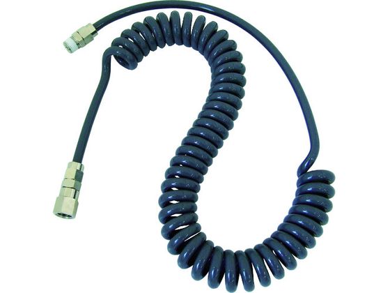 チヨダ ストロングスパイラル GR 8mm/使用範囲2450mm グレー WS804GR チヨダ ストロングスパイラル GR 8mm/使用範囲2450mm グレー WS804GR