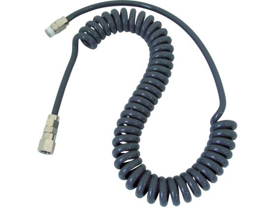 チヨダ ストロングスパイラル GR 8mm/使用範囲4750mm グレー WS808GR チヨダ ストロングスパイラル GR 8mm/使用範囲4750mm グレー WS808GR