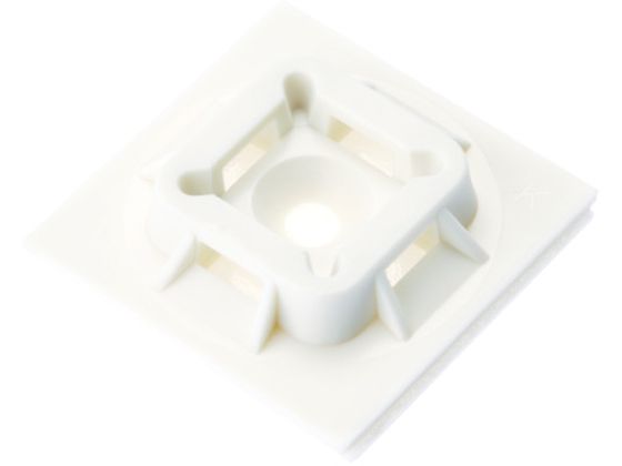 パンドウイット マウントベース ゴム系粘着テープ付き 白 (500個入) ABM100-A-D パンドウイット マウントベース ゴム系粘着テープ付き 白 (500個入) ABM100-A-D