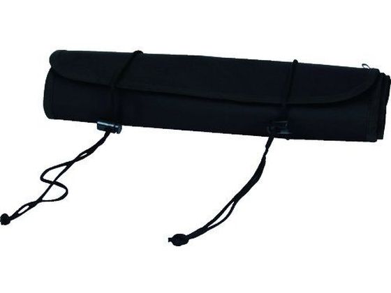 TRUSCO ツールロール 670×355 22ポケット ブラック色 TTR-670-BK