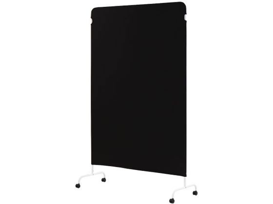 Netforce ライトスクリーン キャスター付 W1200×H1800mm ブラック
