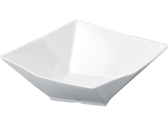 若泉漆器 ニューホワイト 折紙盛鉢 25cm 0261360
