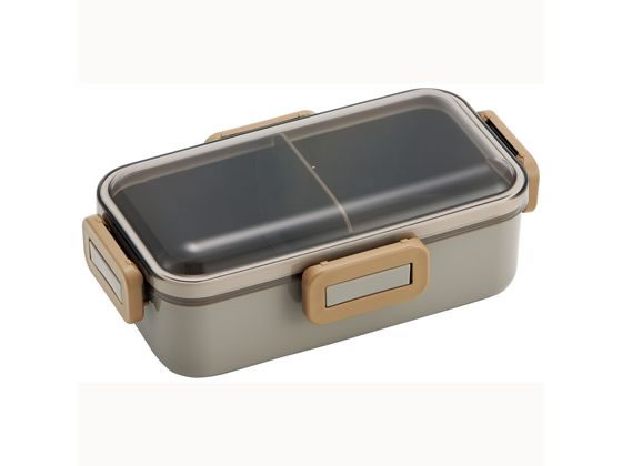スケーター 抗菌 ふわっと 弁当箱 530ml モーブグレー PFLB6AG