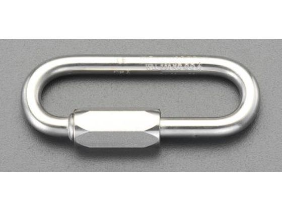 エスコ クイックリング ステンレス製 58.5×14.5×6.0mm EA638HE-6