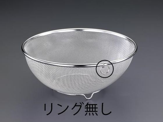 エスコ ろ過網 座付 ステンレス製 20メッシュ φ220 0.40mm