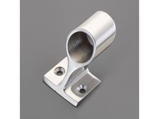 エスコ 25mm パイプ用ブラケット (ステンレス製・止め) EA951EW-161