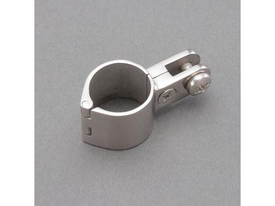 エスコ パイプ用ヒンジブラケット ステンレス製 25mm EA951EW-164