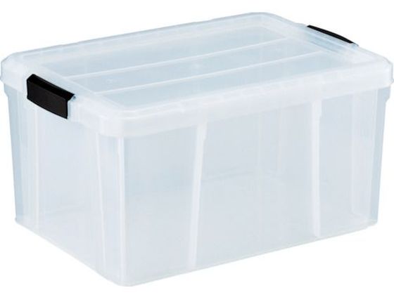 TRUSCO クリアライトボックス 35L 透明 TCR-02