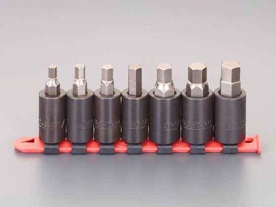 エスコ インパクトHexビットソケットセット(インチ)1/2 DR EA164XC エスコ インパクトHexビットソケットセット(インチ)1/2 DR EA164XC