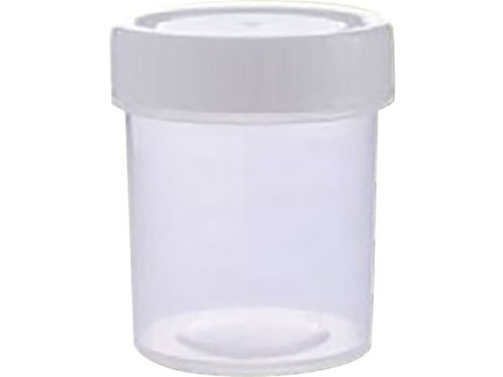 アズワン 滅菌サンプル容器 個包装タイプ 白 60mL 350個入 P40102W 4-2051-01