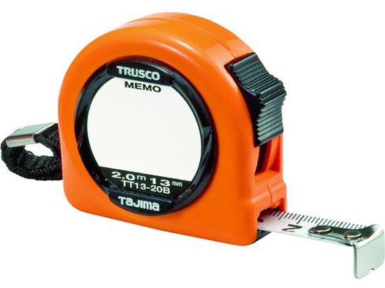 TRUSCO メモプレート付コンベックス ロックタイプ 13mm幅 2.0m TT13-20B TRUSCO メモプレート付コンベックス ロックタイプ 13mm幅 2.0m TT13-20B