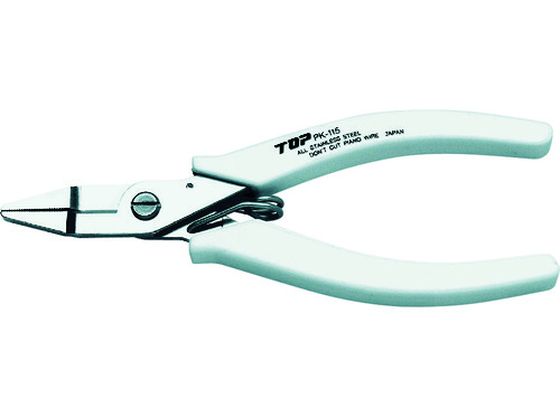 TOP ピッキー(ステンレス製ミニラジオペンチ) 115mm PK-115 TOP ピッキー(ステンレス製ミニラジオペンチ) 115mm PK-115