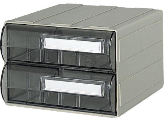 サカセ ビジネスカセッター Sタイプ単体 W186×D192×H125 引出2個