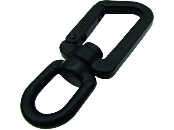 水本 ステンレス スイベルスナップZ型 黒色塗装 線径6mm 長さ97mm