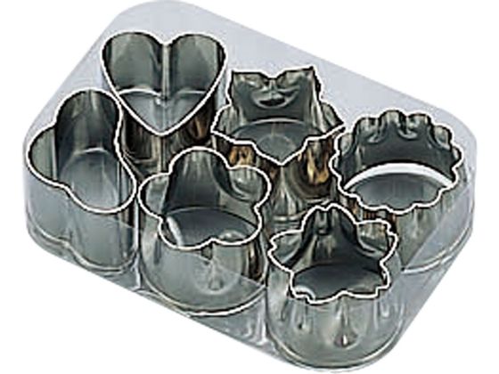 霜鳥製作所 S印 ビスケット抜型 6pcs 大 No.135