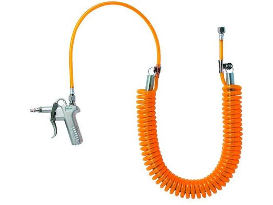 TRUSCO スプリング式ウレタンコイルホース ダスターセット 2m TD-75SC-3S TRUSCO スプリング式ウレタンコイルホース ダスターセット 2m TD-75SC-3S
