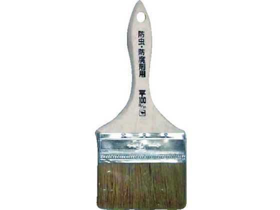 KOWA 防虫防腐剤用刷毛 平100mm 12570
