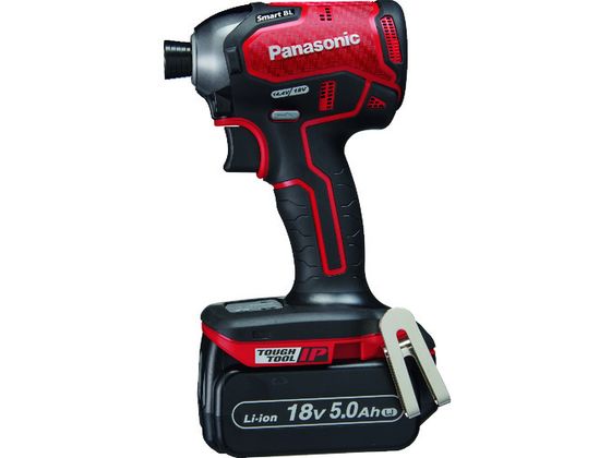 Panasonic デュアル インパクトドライバー 18V 5.0Ahセット 赤 EZ76A1LJ2G-R Panasonic デュアル インパクトドライバー 18V 5.0Ahセット 赤 EZ76A1LJ2G-R