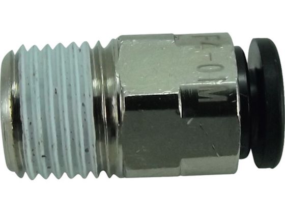 チヨダ ファイブメイルコネクタ 4mm・R1/8 F4-01M チヨダ ファイブメイルコネクタ 4mm・R1/8 F4-01M