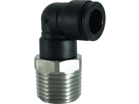 チヨダ ファイブSUSメイルエルボ 10mm・R1/2 FS10-04ML チヨダ ファイブSUSメイルエルボ 10mm・R1/2 FS10-04ML