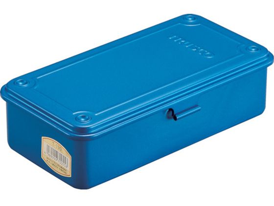 TRUSCO トランク型工具箱 203×109×56 ブルー T-190