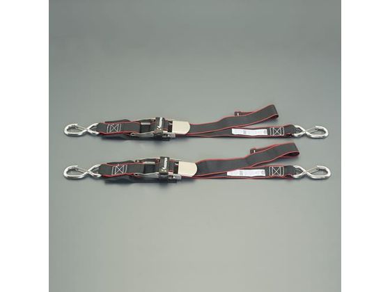 エスコ トランサムタイダウンベルト 44mm×1.2m 226kg2本 EA982BA-66 エスコ トランサムタイダウンベルト 44mm×1.2m 226kg2本 EA982BA-66
