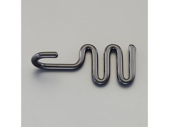 エスコ 平ゴムロープ用フック ツイスト 84×35×25.3mm EA628RY-4