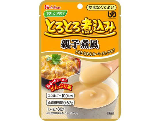 ハウスギャバン やさしくラクケア とろとろ煮込み 親子煮風 80g
