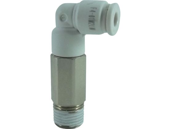 チヨダ ファイブロングメイル W(白)4mm・R1/8 F4-01M2LW チヨダ ファイブロングメイル W(白)4mm・R1/8 F4-01M2LW