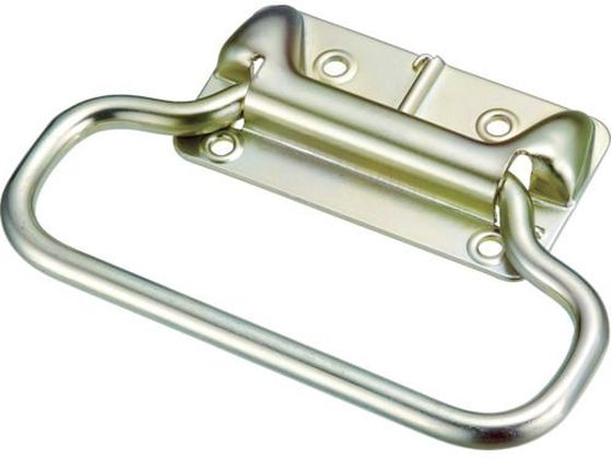 TRUSCO スプリング付トランク取手 スチール 三価クロムメッキ 135mm TT-135TC TRUSCO スプリング付トランク取手 スチール 三価クロムメッキ 135mm TT-135TC