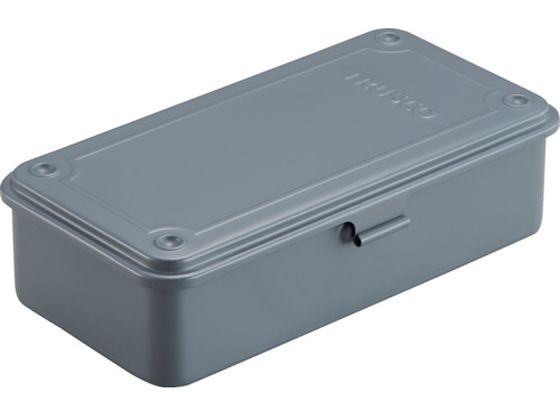 TRUSCO トランク型工具箱 203×109×56 アーセナルグレイ T-190DG