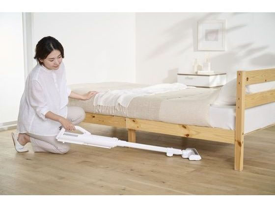 アイリスオーヤマ 充電式紙パックスティッククリーナー SBD-77P-Wが