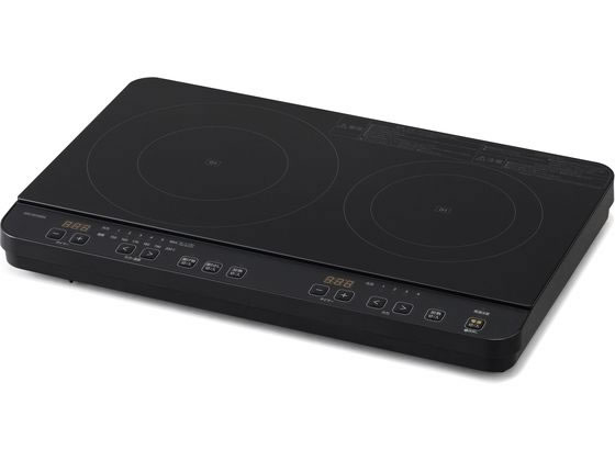 アイリスオーヤマ 2口IHコンロ IHK-WT41-B アイリスオーヤマ 2口IHコンロ IHK-WT41-B