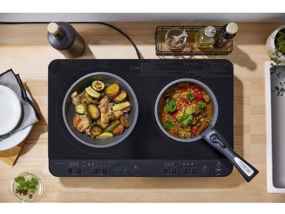 アイリスオーヤマ 2口IHコンロ IHK-WT41-Bが13,629円 通販