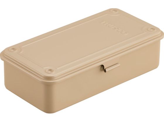 TRUSCO トランク型工具箱 203×109×56 ライトサンド T-190LS