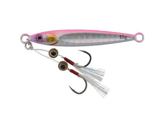ジャッカル ビッグバッカーFITジグ 20g #ピンクバック ボーダーホロ