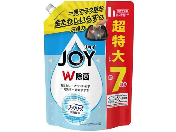 P & G 除菌ジョイコンパクト W消臭 フレッシュクリーン 詰替超特大930mL