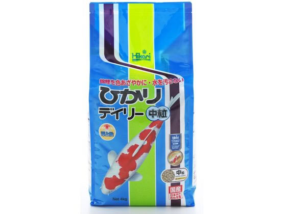 キョーリン ひかり デイリー 中粒 4kg キョーリン ひかり デイリー 中粒 4kg